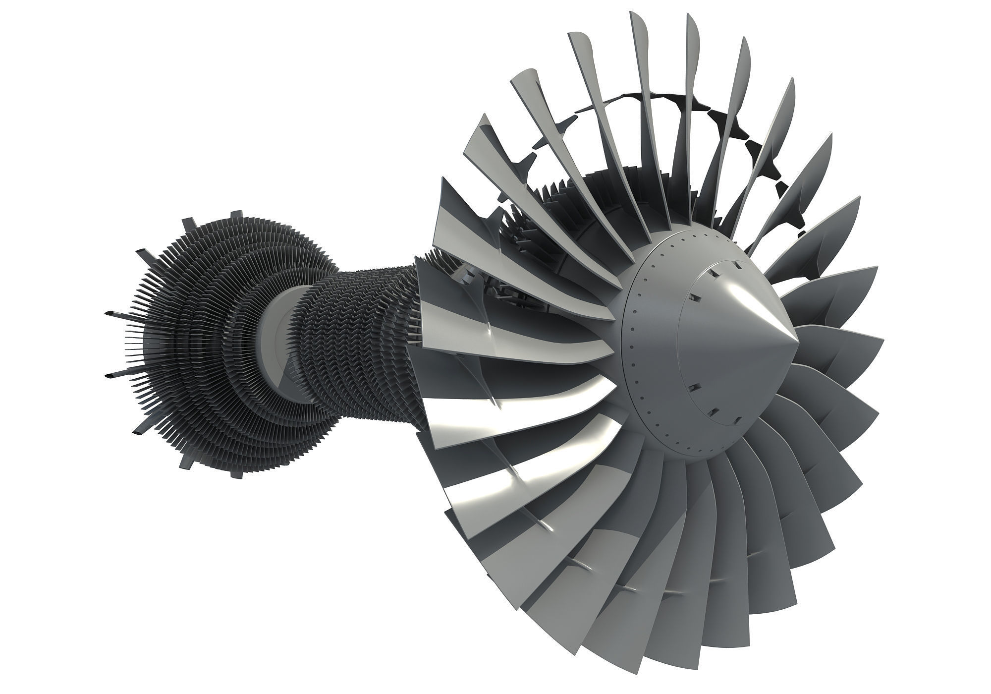 Set of 2 Turbines  3D model_25