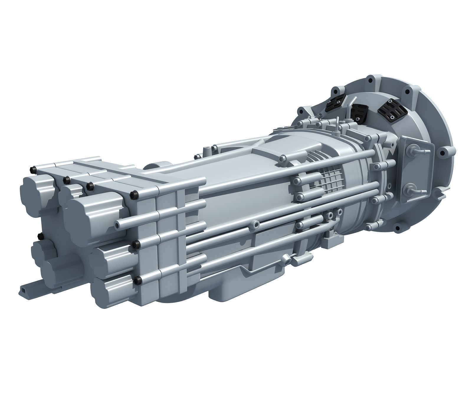 3D Gear Transmission 51 3D model_2