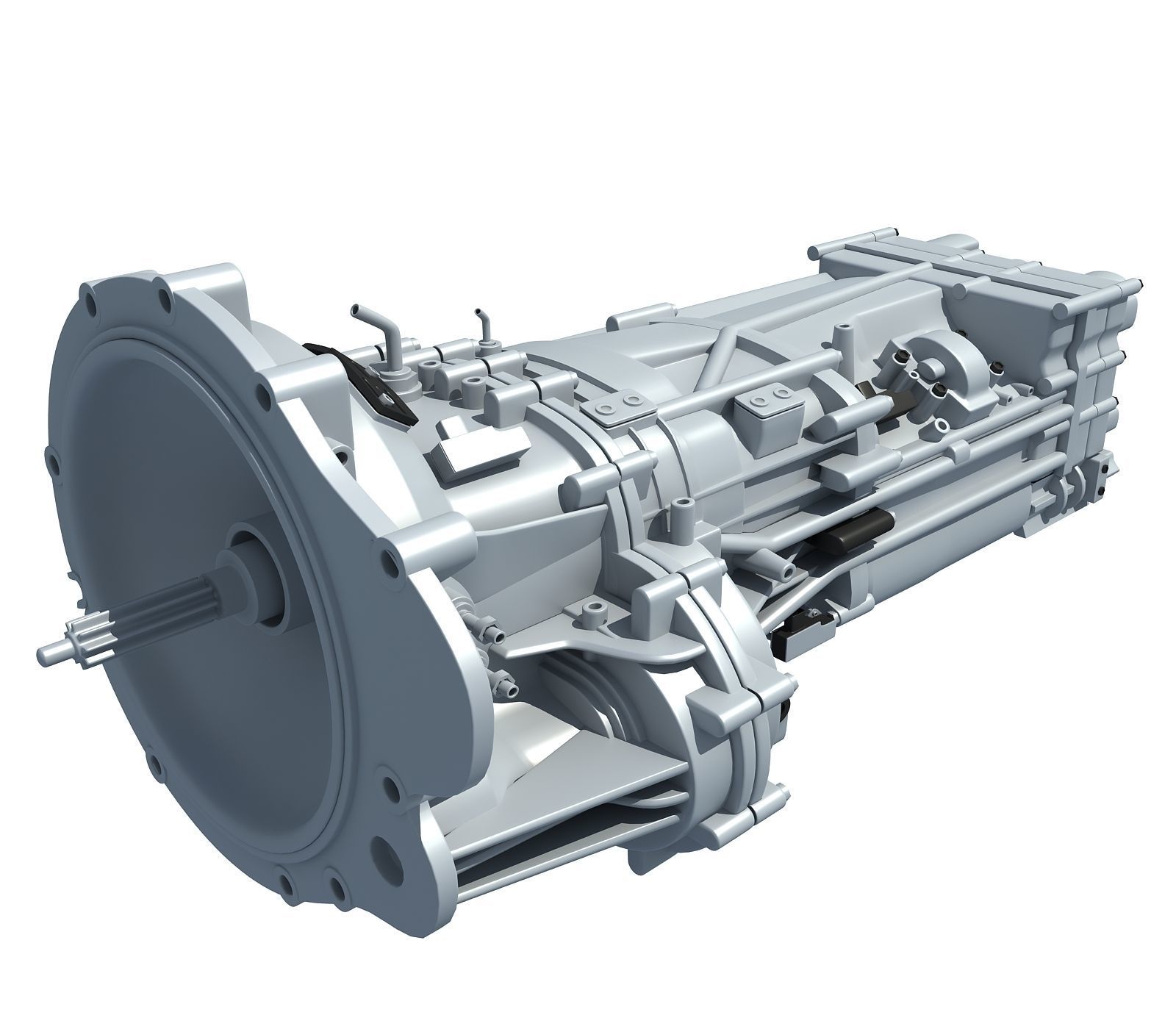 3D Gear Transmission 51 3D model_4