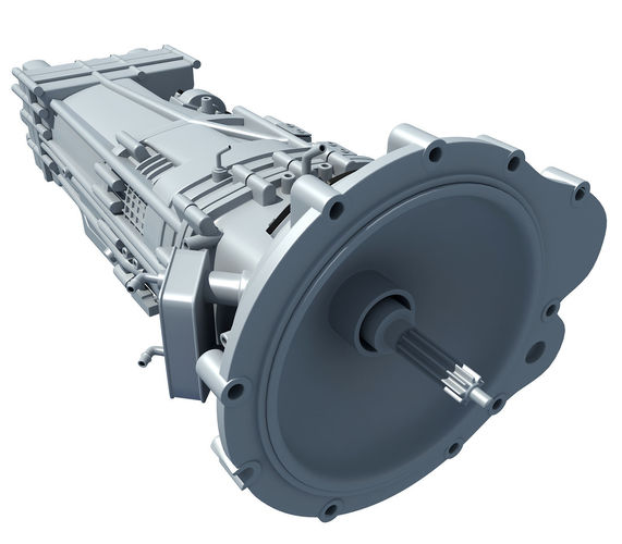3D Gear Transmission 51 3D model