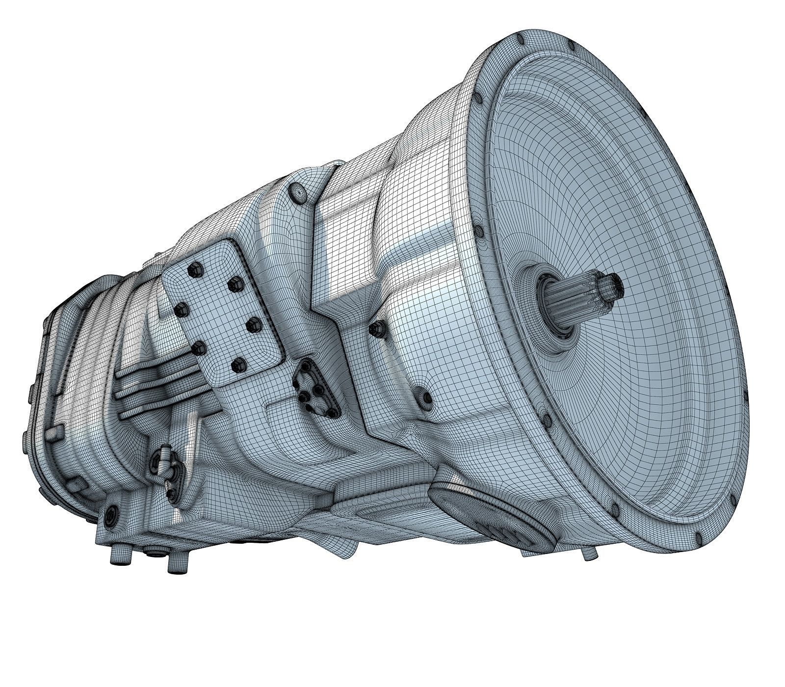 Gear Transmission  3D model_10