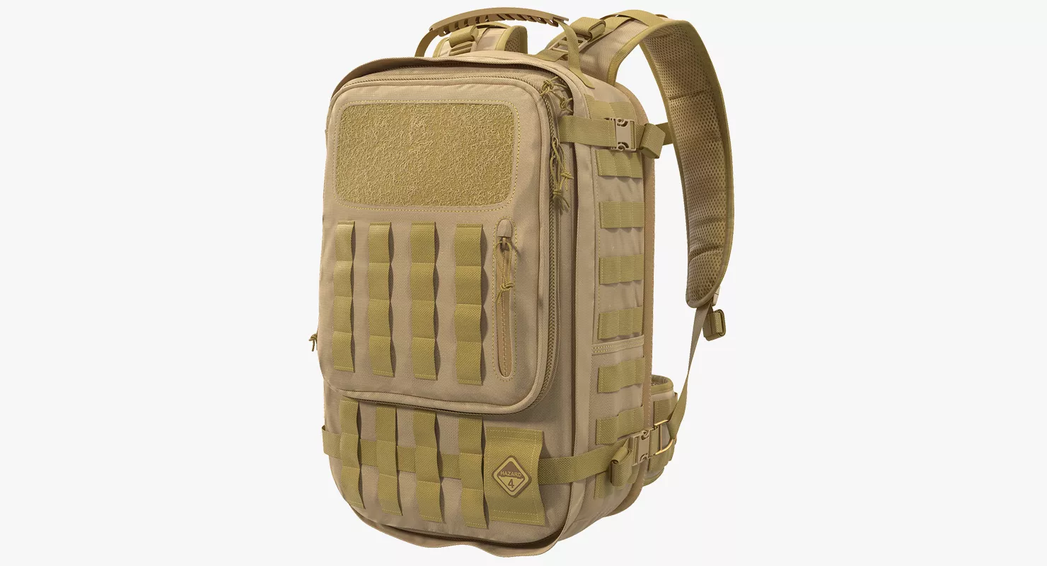 Tactical Military Trekking Backpack 3D model