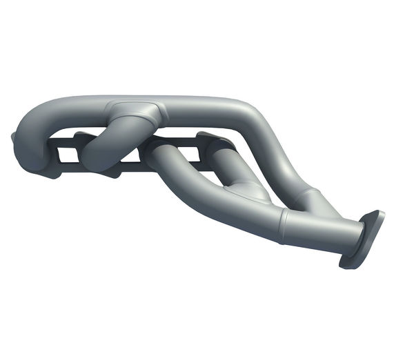 3D Exhaust Manifolds of Engine 633 3D model