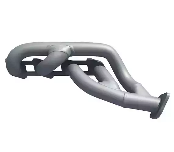 3D Exhaust Manifolds of Engine 633 3D model