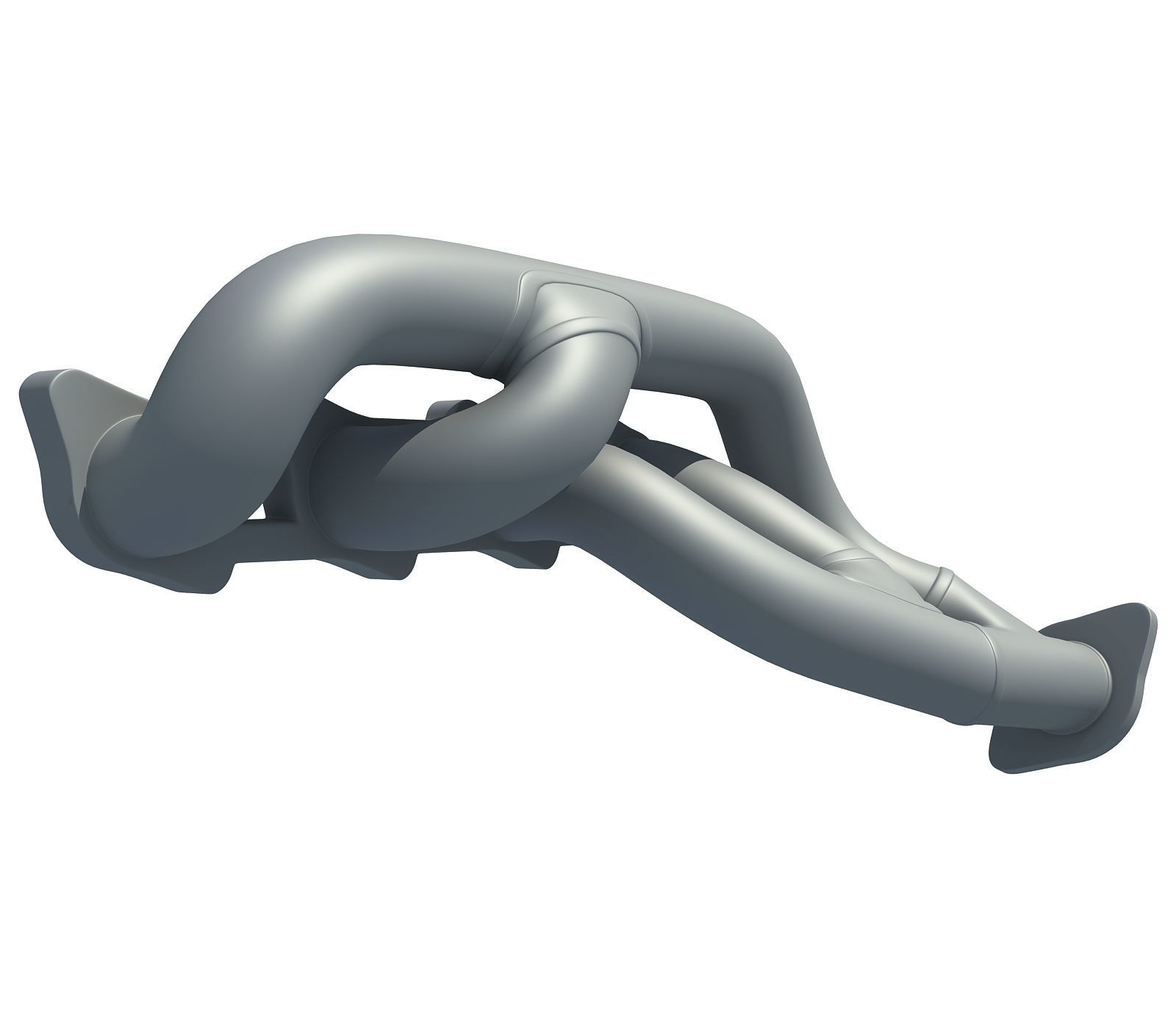 3D Exhaust Manifolds of Engine 633 3D model_2