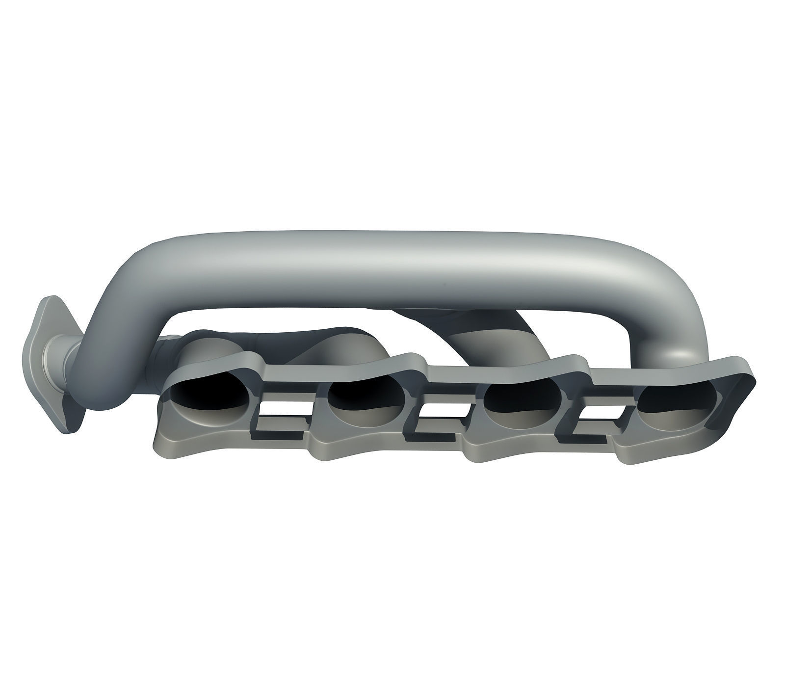 3D Exhaust Manifolds of Engine 633 3D model_4