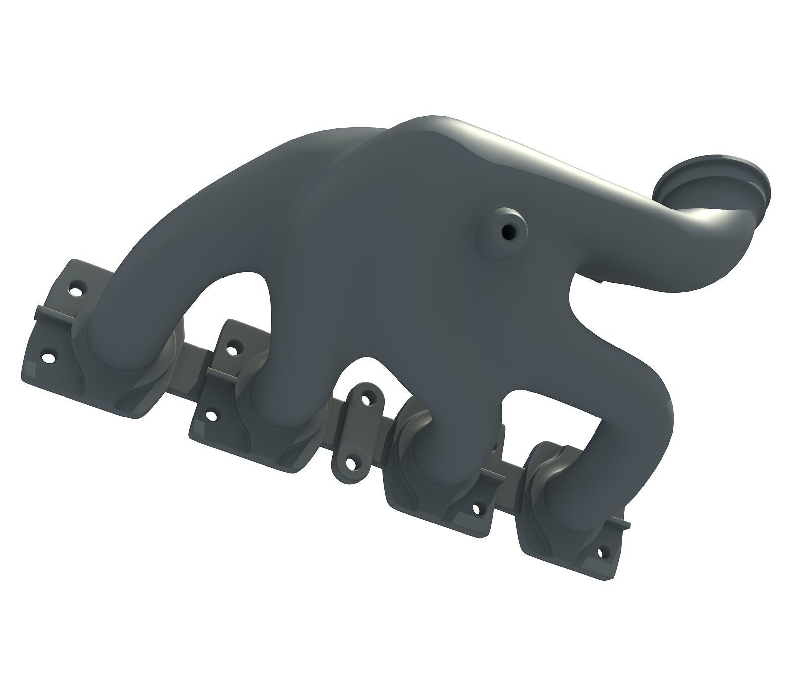 3D Exhaust Manifolds 7 3D model_5