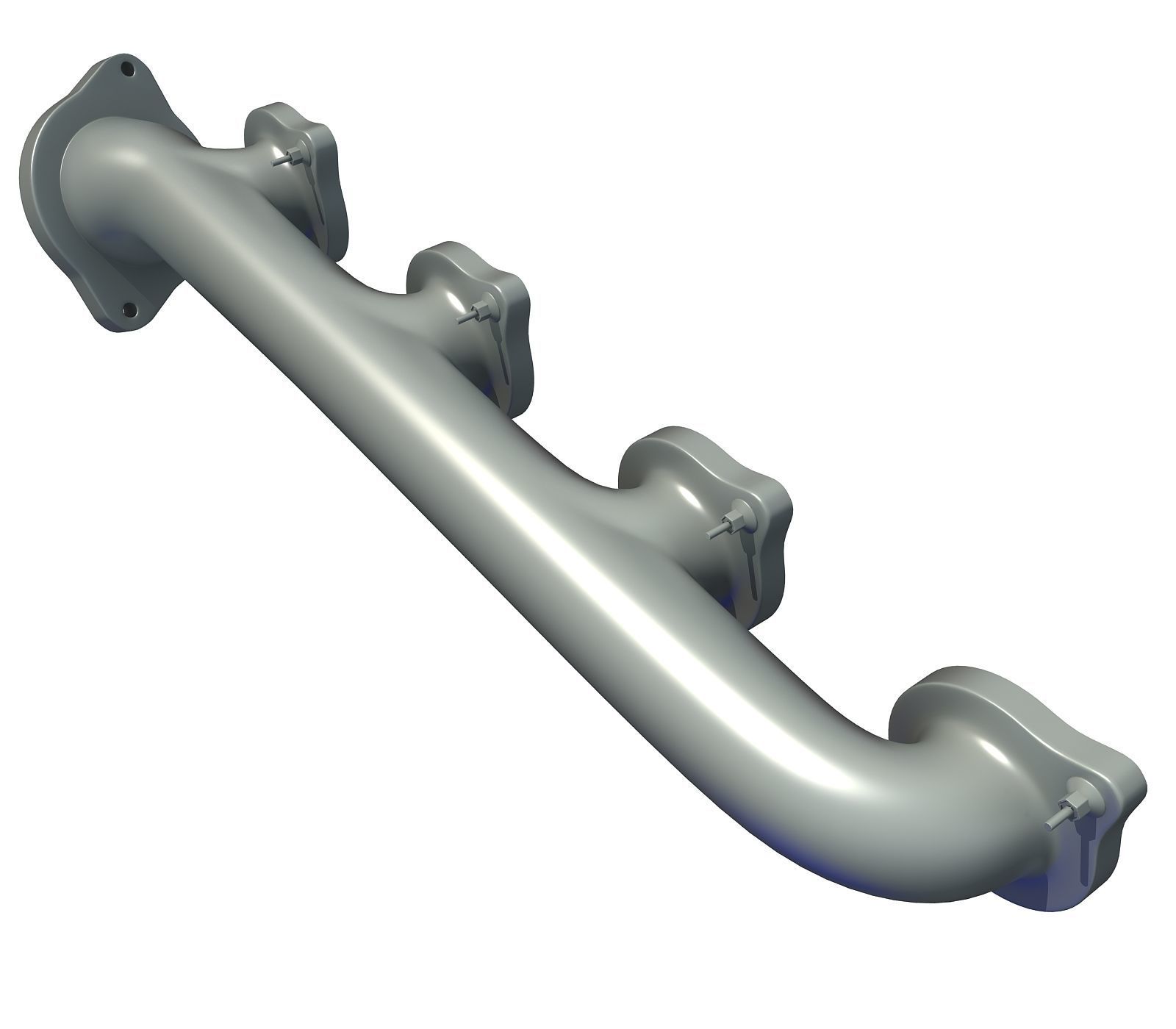3D Exhaust Manifolds 56 3D model_2