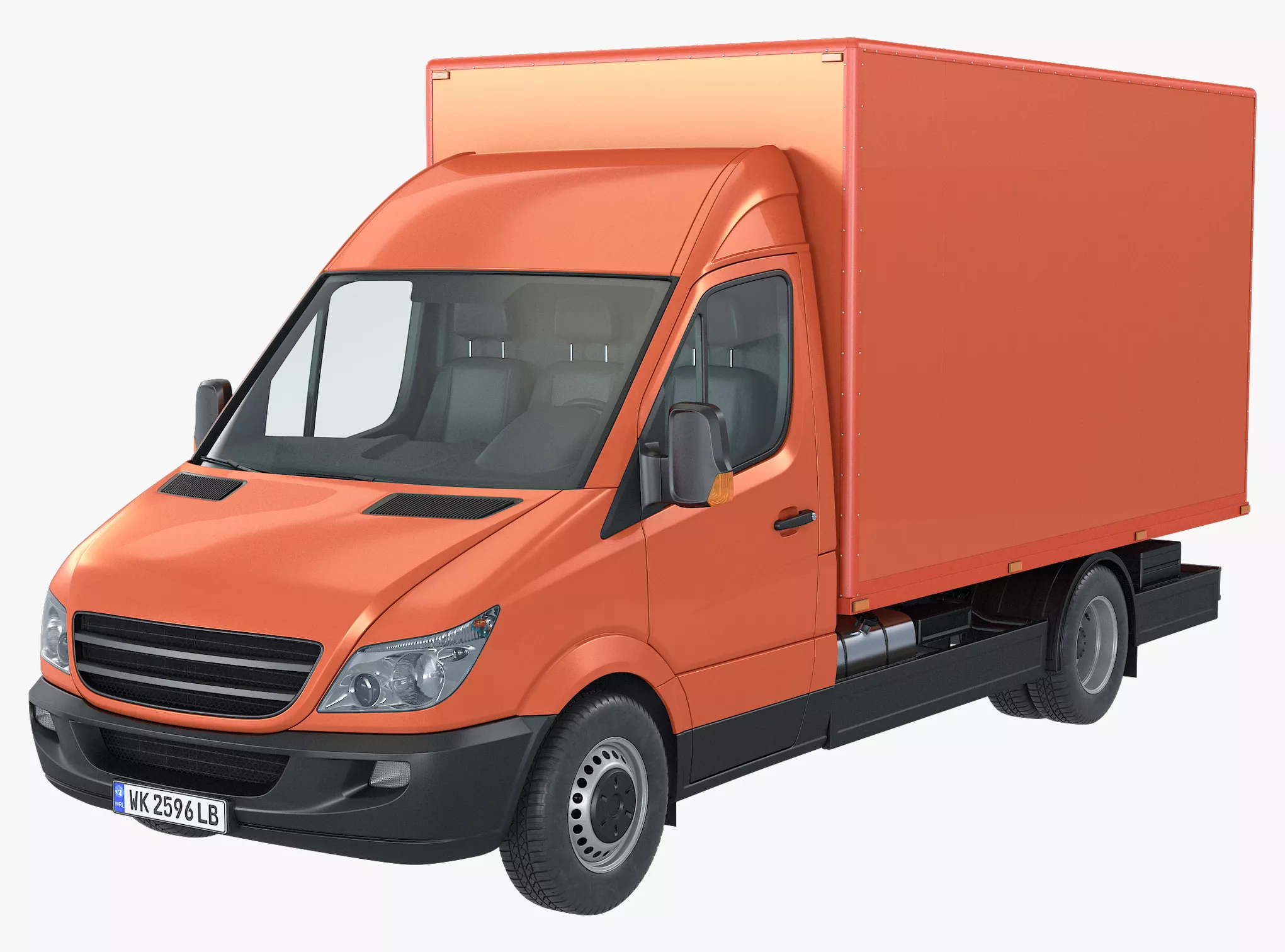 Mini Truck Box Generic C 3D model
