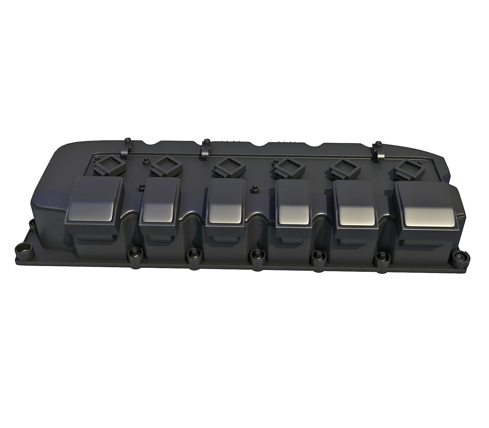 3D Engine Valve Cover B 3D model_2