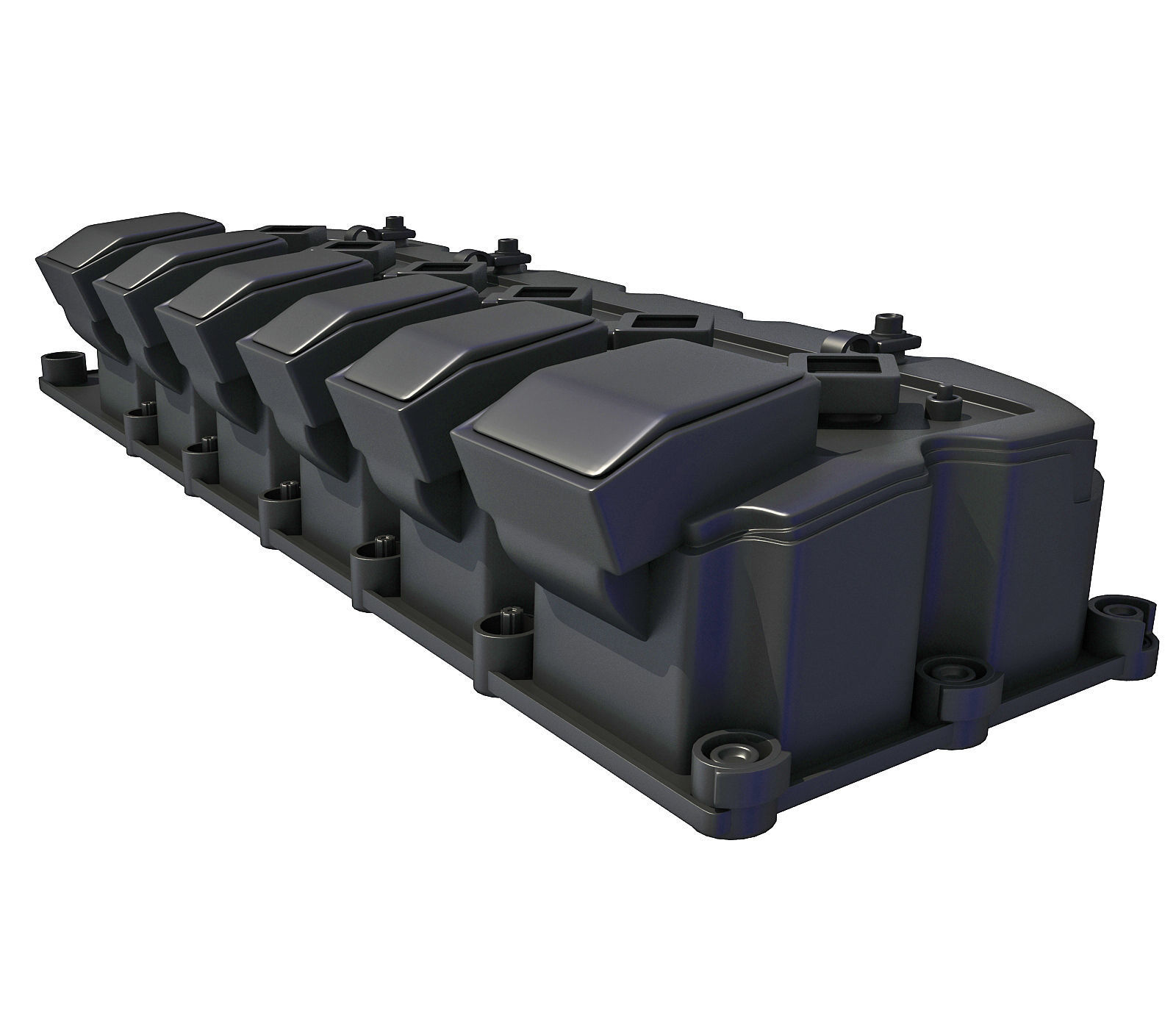 3D Engine Valve Cover B 3D model_3