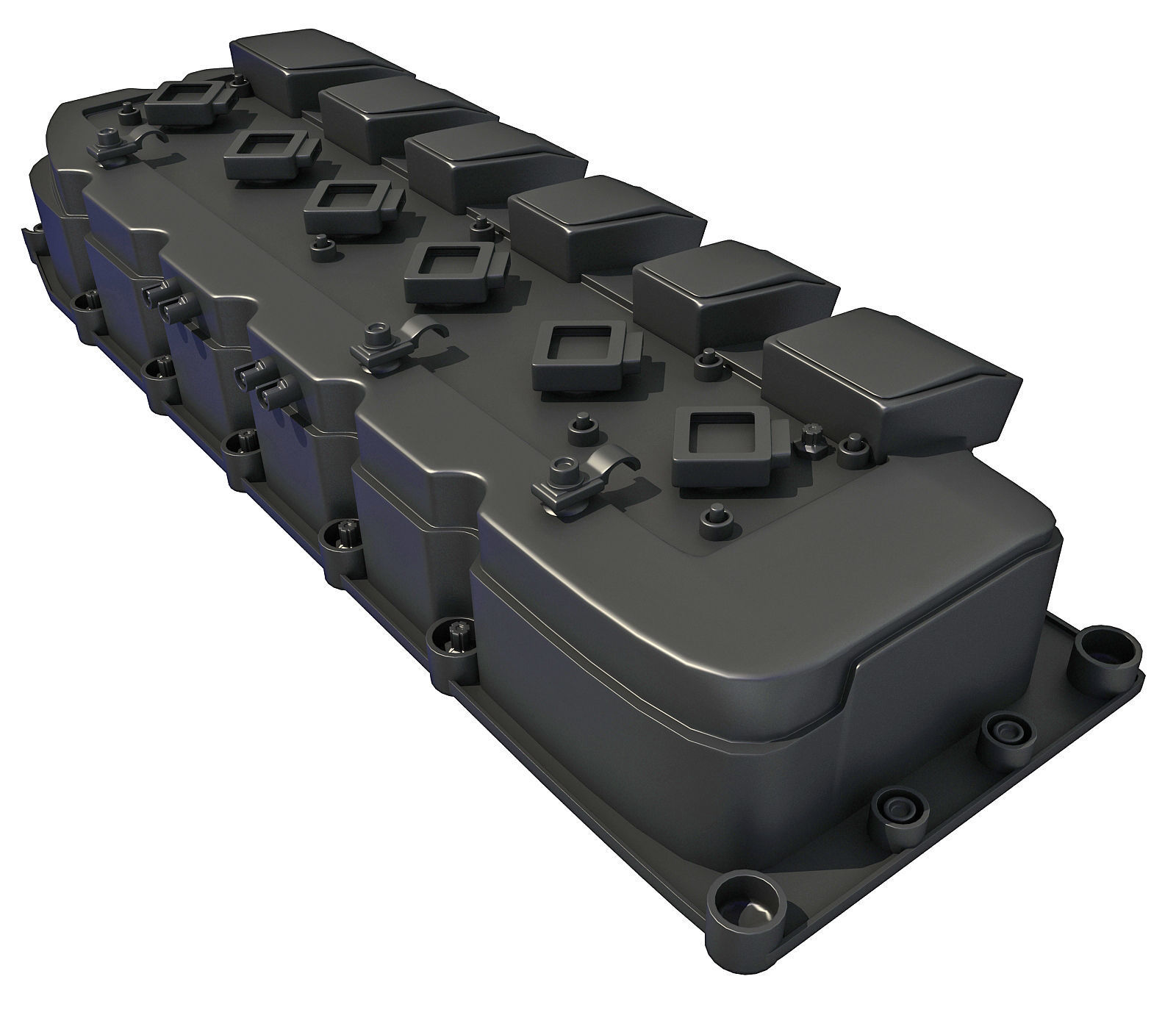 3D Engine Valve Cover B 3D model_4