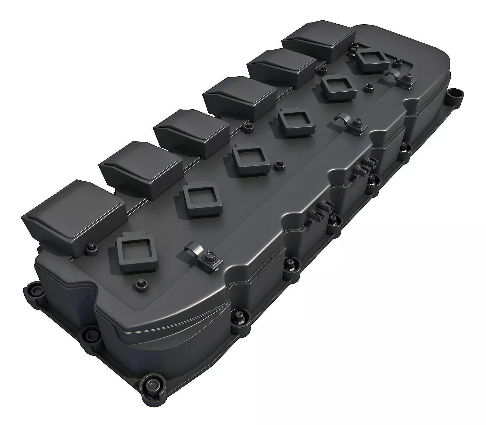 3D Engine Valve Cover B 3D model_0