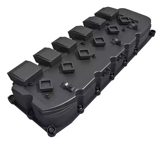 3D Engine Valve Cover B