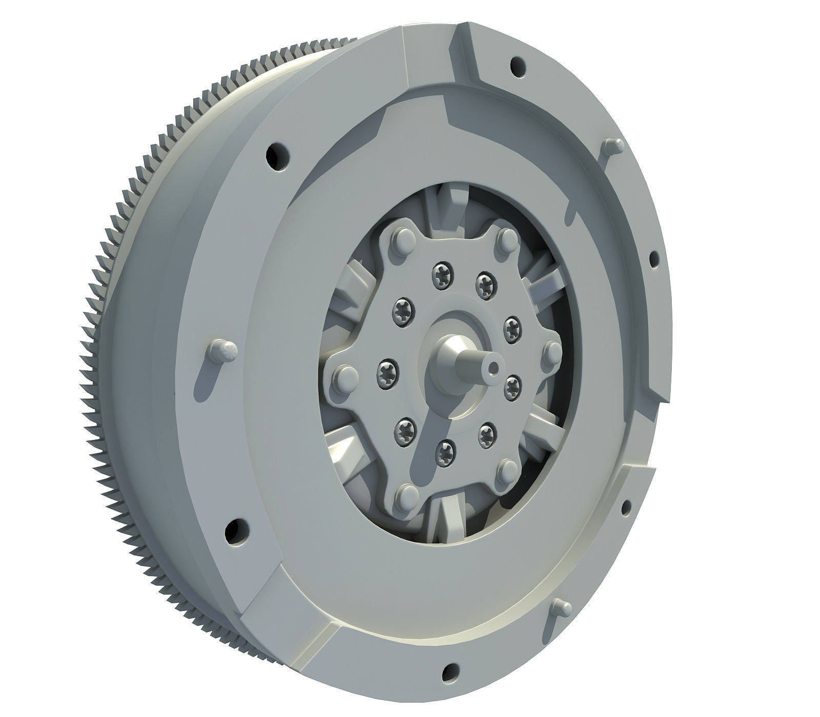 3D Engine Flywheel 99 3D model_1
