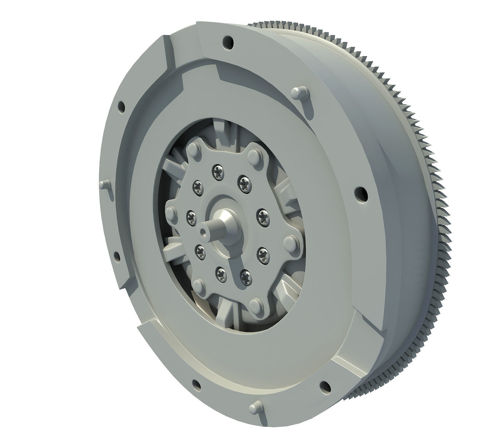 3D Engine Flywheel 99 3D model_2