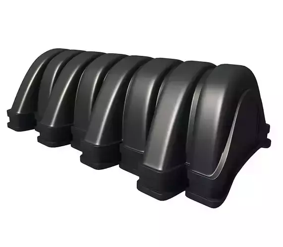 3D Engine Cover 59 3D model