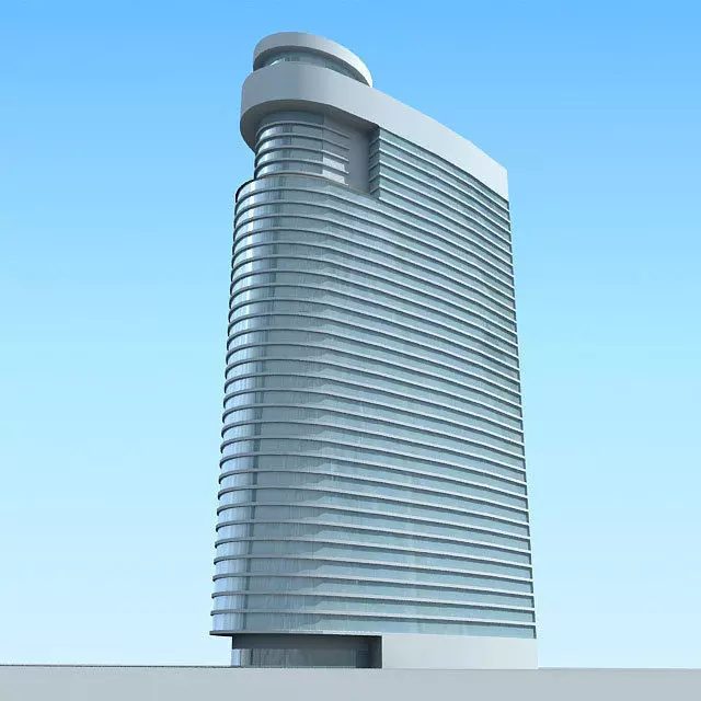 3D Architectural Building 82 3D model_0