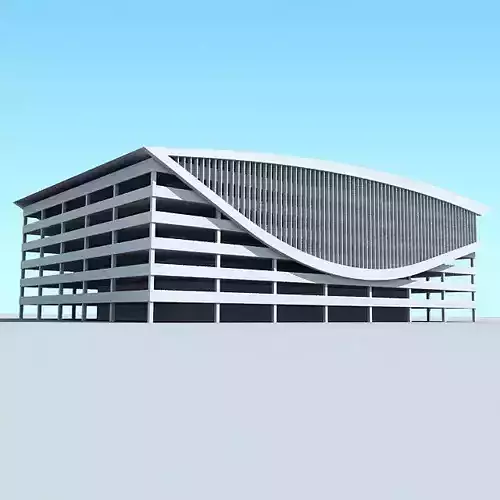 3D Architectural Building 80 3D model