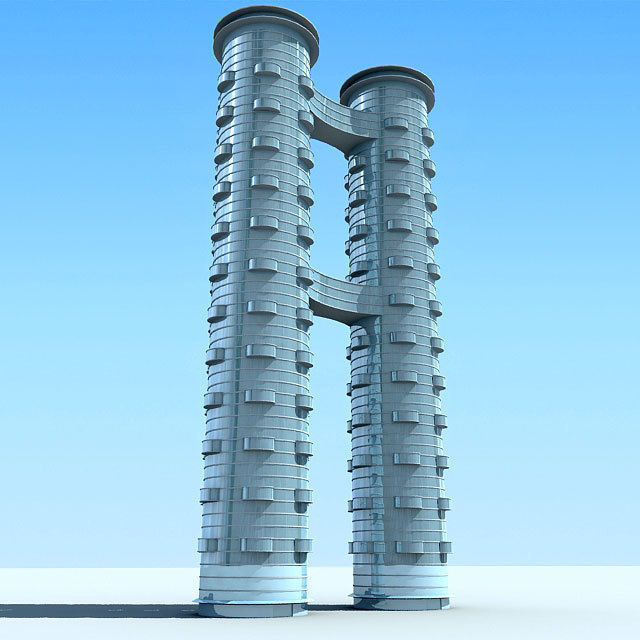 3D Architectural Building 73 3D model_1