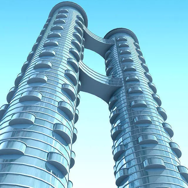 3D Architectural Building 73 3D model_0