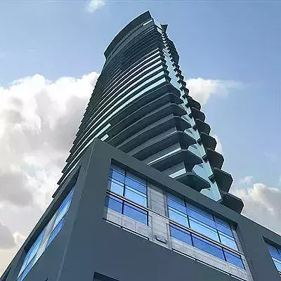 3D architectural building 56