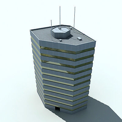 Architectural Building 54 3D model_2