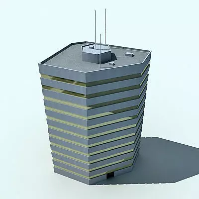 Architectural Building 54 3D model_0