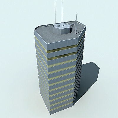 Architectural Building 54 3D model_3
