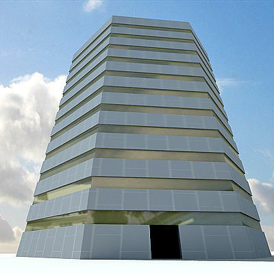 Architectural Building 54 3D model_1