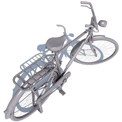 3D Street Bicycle 3D model_2