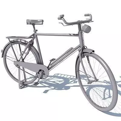 3D Street Bicycle 3D model_0