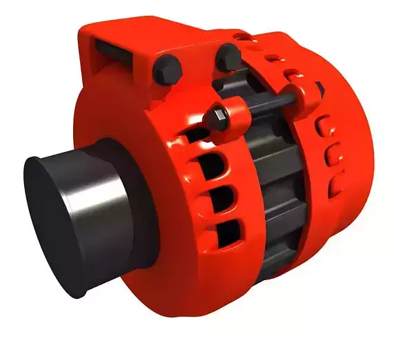3D Alternator 22 3D model