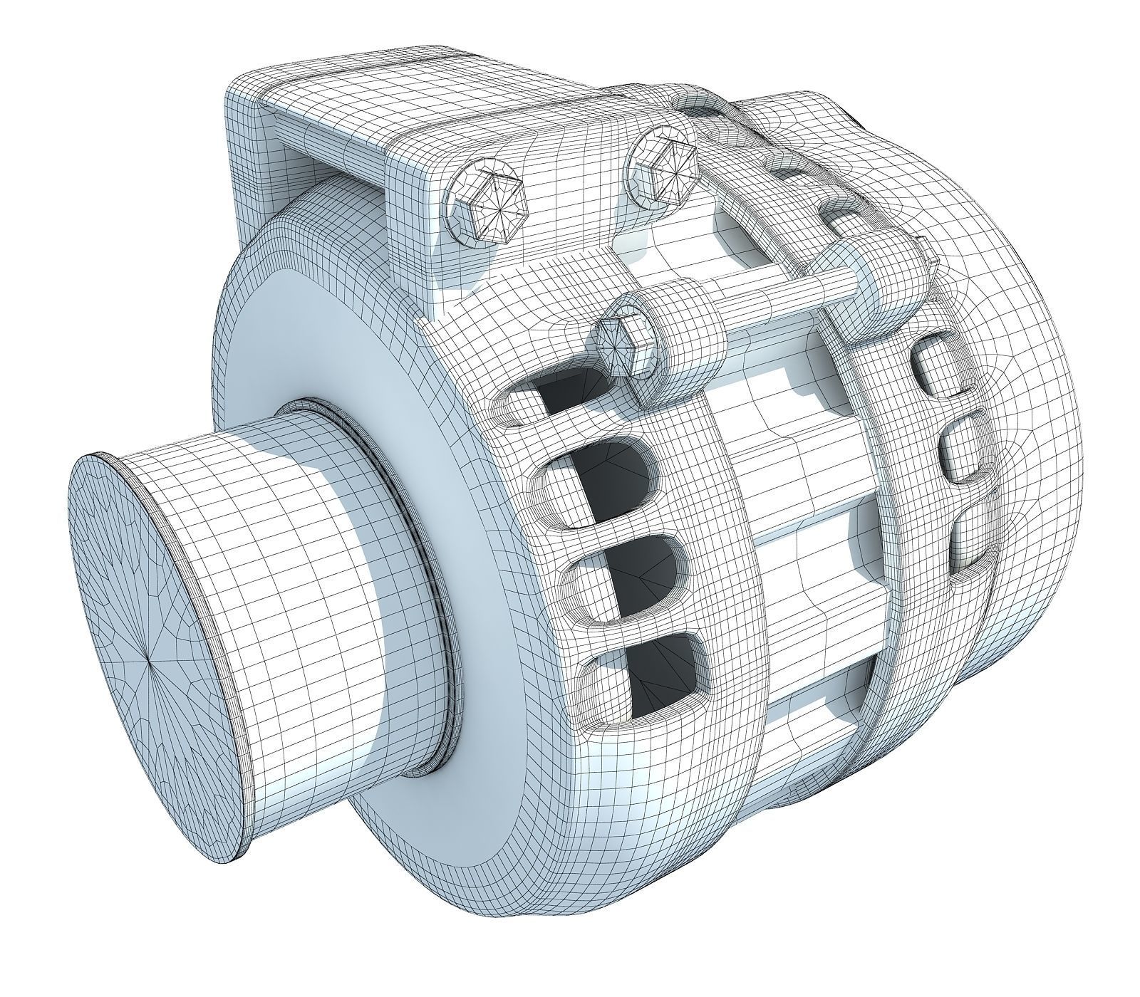 3D Alternator 22 3D model_4