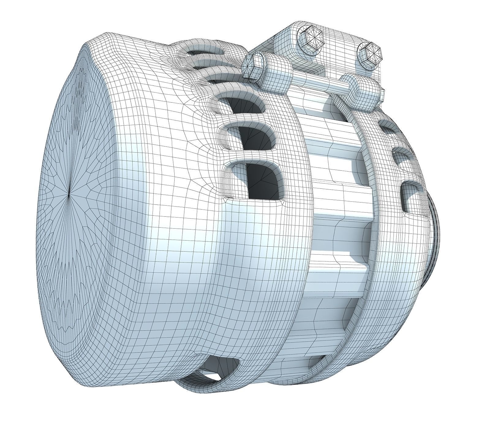 3D Alternator 22 3D model_6