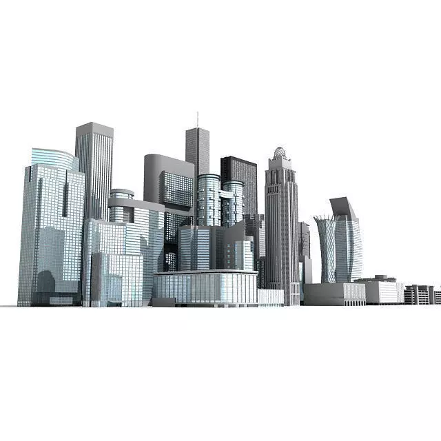 22 Architecture Buildings 3D model_0
