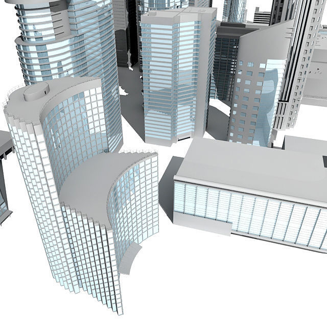22 Architecture Buildings 3D model_5