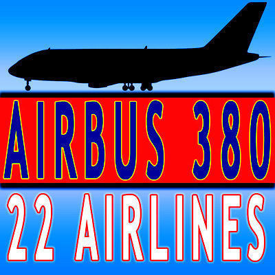 22 Airline Jet Textures  3D model