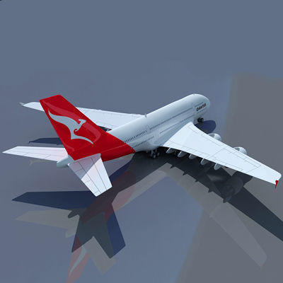 22 Airline Jet Textures  3D model_28
