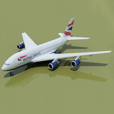 22 Airline Jet Textures  3D model_38