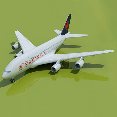 22 Airline Jet Textures  3D model_39