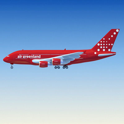 22 Airline Jet Textures  3D model_4