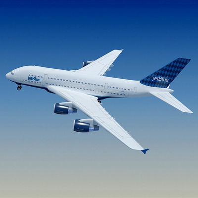 22 Airline Jet Textures  3D model_14