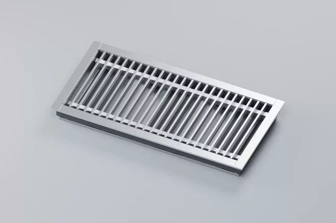 Air-Conditioning Duct Grille - Floor