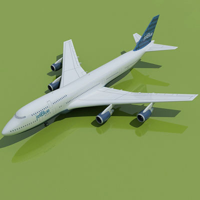 21 Airline Textures Boeing 3D model_40