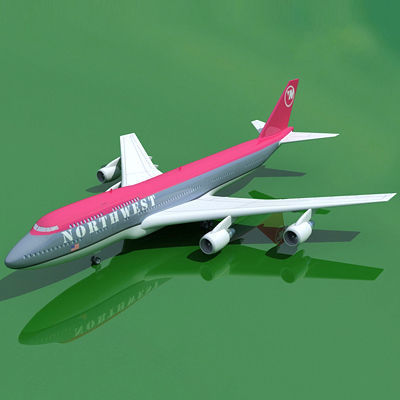21 Airline Textures Boeing 3D model_15