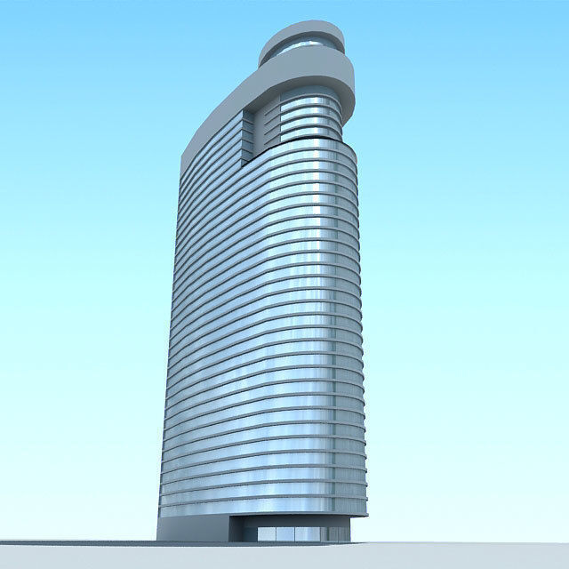 20 Architecture Building Models Low-poly 3D model_38