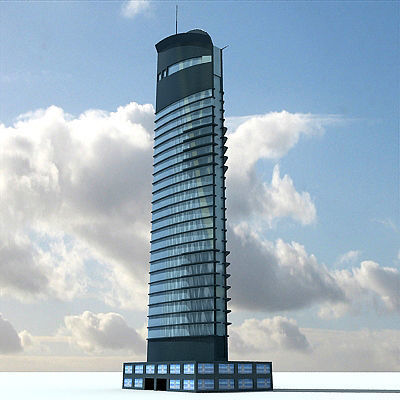 19 Architectural Buildings 3D model_11