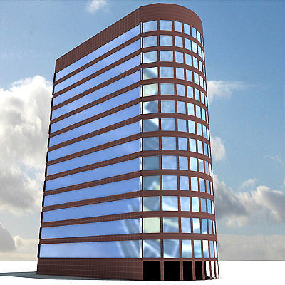 19 Architectural Buildings 3D model_18