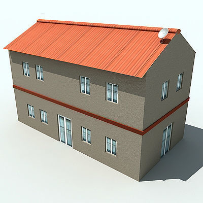 19 Architectural Buildings 3D model_3